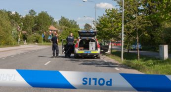 Rattfylleri i Täby centrum